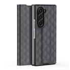 For Samsung Galaxy Z Fold6 5G DUX DUCIS Fitt Series TPU + PU Texture Full Cover Phone Case(Grey) - 1