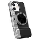 For iPhone 11 3D Retro Bluetooth Camera Magsafe Mirror Phone Case(Black) - 1