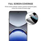 For OPPO Find X8 Pro Full Glue 9H HD 3D Curved Edge Tempered Glass Film(Black) - 3
