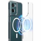 For Motorola Moto G05 4G / E15 4G MagSafe Clear Acrylic PC Hybrid TPU Phone Case(Transparent) - 2