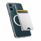 For Motorola Moto G05 4G / E15 4G MagSafe Clear Acrylic PC Hybrid TPU Phone Case(Transparent) - 3