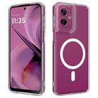 For Motorola Moto G54 / G54 Power MagSafe Clear Acrylic PC Hybrid TPU Phone Case(Transparent) - 1