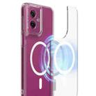For Motorola Moto G54 / G54 Power MagSafe Clear Acrylic PC Hybrid TPU Phone Case(Transparent) - 2