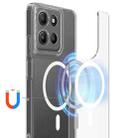 For Motorola Moto G15 / G15 Power MagSafe Clear Acrylic PC Hybrid TPU Phone Case(Transparent) - 2