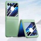 For Motorola Razr 50 Integrated PC Skin Feel Shockproof Phone Case(Mint Green) - 1