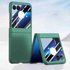 For Motorola Razr 50 Integrated PC Skin Feel Shockproof Phone Case(Green) - 1