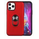 For iPhone 12 / 12 Pro 360 Rotary Multifunctional Stent PC+TPU Case with Magnetic Invisible Holder(Red) - 1