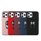 For iPhone 12 / 12 Pro 360 Rotary Multifunctional Stent PC+TPU Case with Magnetic Invisible Holder(Red) - 9
