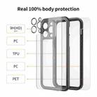 For iPhone 14 Plus RedPepper Shockproof IP68 Waterproof PC + TPU Protective Case(Black) - 3