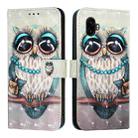 For Samsung Galaxy Xcover6 Pro 3D Painting Horizontal Flip Leather Phone Case(Grey Owl) - 2