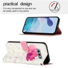 For Samsung Galaxy S10e 3D Painting Horizontal Flip Leather Phone Case(Flower) - 3