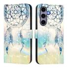 For Samsung Galaxy S25 5G 3D Painting Horizontal Flip Leather Phone Case(Dream Wind Chimes) - 2