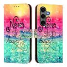 For Samsung Galaxy S25+ 5G 3D Painting Horizontal Flip Leather Phone Case(Chasing Dreams) - 2