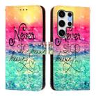 For Samsung Galaxy S25 Ultra 5G 3D Painting Horizontal Flip Leather Phone Case(Chasing Dreams) - 2