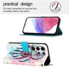 For Samsung Galaxy S25 Ultra 5G 3D Painting Horizontal Flip Leather Phone Case(Color Drop Wind Chimes) - 3