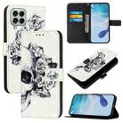 For Samsung Galaxy M33 5G Global 3D Painting Horizontal Flip Leather Phone Case(Skull) - 1