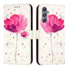 For Samsung Galaxy M34 5G / F34 5G 3D Painting Horizontal Flip Leather Phone Case(Flower) - 2