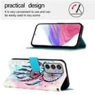 For Samsung Galaxy M35 3D Painting Horizontal Flip Leather Phone Case(Color Drop Wind Chimes) - 3