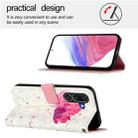 For Samsung Galaxy M56 5G 3D Painting Horizontal Flip Leather Phone Case(Flower) - 3