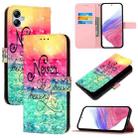 For Samsung Galaxy A04e / F04 / M04 3D Painting Horizontal Flip Leather Phone Case(Chasing Dreams) - 1