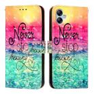 For Samsung Galaxy A04e / F04 / M04 3D Painting Horizontal Flip Leather Phone Case(Chasing Dreams) - 2