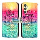 For Samsung Galaxy A24 4G 3D Painting Horizontal Flip Leather Phone Case(Chasing Dreams) - 2