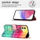 For Samsung Galaxy A24 4G 3D Painting Horizontal Flip Leather Phone Case(Chasing Dreams) - 3
