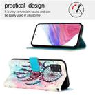 For Samsung Galaxy A31 3D Painting Horizontal Flip Leather Phone Case(Color Drop Wind Chimes) - 3