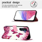 For Samsung Galaxy A16 5G 3D Painting Horizontal Flip Leather Phone Case(Rose Butterfly) - 3