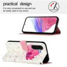 For Samsung Galaxy A36 5G 3D Painting Horizontal Flip Leather Phone Case(Flower) - 3