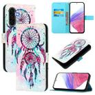 For Samsung Galaxy A56 5G 3D Painting Horizontal Flip Leather Phone Case(Color Drop Wind Chimes) - 1