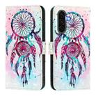 For Samsung Galaxy A56 5G 3D Painting Horizontal Flip Leather Phone Case(Color Drop Wind Chimes) - 2