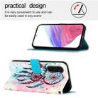 For Samsung Galaxy A56 5G 3D Painting Horizontal Flip Leather Phone Case(Color Drop Wind Chimes) - 3