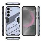 For Samsung Galaxy S25+ 5G Punk Armor 2 in 1 PC + TPU Shockproof Phone Case with Invisible Holder(Grey) - 3