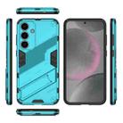 For Samsung Galaxy S25+ 5G Punk Armor 2 in 1 PC + TPU Shockproof Phone Case with Invisible Holder(Blue) - 3