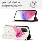 For ZTE Blade A52 3D Painting Horizontal Flip Leather Phone Case(Flower) - 3