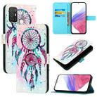 For ZTE Blade A52 3D Painting Horizontal Flip Leather Phone Case(Color Drop Wind Chimes) - 1