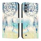 For ZTE Blade A53 3D Painting Horizontal Flip Leather Phone Case(Dream Wind Chimes) - 2