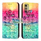 For ZTE Blade A53 3D Painting Horizontal Flip Leather Phone Case(Chasing Dreams) - 2