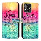 For ZTE Blade A73 4G 3D Painting Horizontal Flip Leather Phone Case(Chasing Dreams) - 2