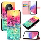 For ZTE Blade A73 5G 3D Painting Horizontal Flip Leather Phone Case(Chasing Dreams) - 1