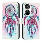 For ZTE Blade V40s 3D Painting Horizontal Flip Leather Phone Case(Color Drop Wind Chimes) - 2