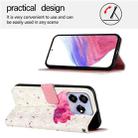 For ZTE Blade V60 / Axon 60 3D Painting Horizontal Flip Leather Phone Case(Flower) - 3