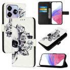 For ZTE Blade V60 / Axon 60 3D Painting Horizontal Flip Leather Phone Case(Skull) - 1