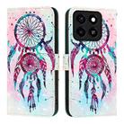 For ZTE Blade A35 / A55 3D Painting Horizontal Flip Leather Phone Case(Color Drop Wind Chimes) - 2