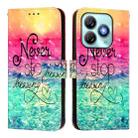 For ZTE Blade A75 4G 3D Painting Horizontal Flip Leather Phone Case(Chasing Dreams) - 2