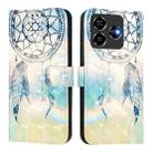 For ZTE Blade V60 Vita / V60 Design 3D Painting Horizontal Flip Leather Phone Case(Dream Wind Chimes) - 2