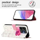 For ZTE Blade V60 Vita / V60 Design 3D Painting Horizontal Flip Leather Phone Case(Flower) - 3