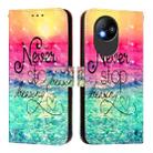 For ZTE Blade A35 Lite / A35 Core 3D Painting Horizontal Flip Leather Phone Case(Chasing Dreams) - 2