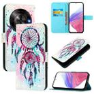 For ZTE Blade A75 5G / Nubia Focus 3D Painting Horizontal Flip Leather Phone Case(Color Drop Wind Chimes) - 1